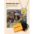 thumbnail image 5 of Bestyle Pendant Necklace for Women Solid 925 Sterling Silver Necklace Created Citrine Birthstone Jewelry Valentines Day Christmas Birthday Gift, 5 of 9
