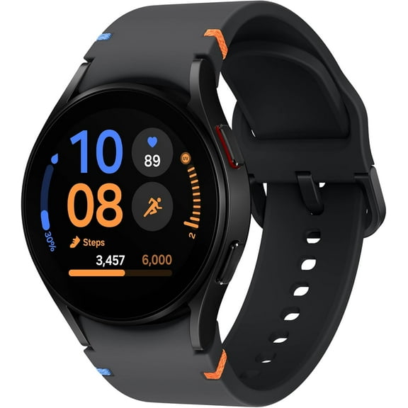 Restored Samsung Galaxy Watch FE (Wifi + LTE) 40mm Black Aluminum Black Sport Band (Refurbished)