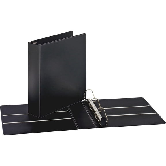 Business Source EasyOpen Locking Slant-D Ring Binders - 1" Binder Capacity - Letter - 8 1/2" x 11" Sheet Size - 200 Sheet Capacity - Slant D-Ring Fast | Bundle of 2 Each