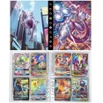 thumbnail image 2 of Trading Card Holder Card Album Binder, Protection Folder Book Collectible Card Album, 4-Pocket with 30-Pages 240-Trading Cards Capacity, Present for Children(CK10), 2 of 6