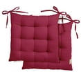 thumbnail image 1 of Vargottam Set of 2 Comfortable Chair Pads Seat Cushion with Full-Length Ties for Non-Slip Support Polyester Filling for Dining | Office | Kitchen Reduces Pressure & Washable, 1 of 1