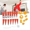 thumbnail image 1 of Ensemble de Buses de Finition de Calfeutrage, Kit de Buses d'Extension en Acier Inoxydable et Plastique Intégré Réutilisable pour Cuisine, 1 of 7