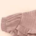 thumbnail image 5 of ITSAME Toddler Girls Outfit Set Crewneck Ruffle Top and Pants 2-Piece Summer Loose Casual Clothes Pink Size 3-4, 5 of 8