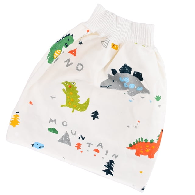 Herwey Short, Cotton Waterproof Baby Skirt Button Double Loose Tight Straps For Potty Training