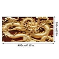 thumbnail image 3 of Heiheiup Chinese New Year Golden Five Dragon Garage Banner Design For Good Luck And In The Year Of The Dragon, 3 of 7