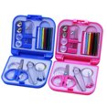 thumbnail image 2 of Billuyoard Bolsa de costura DIY portátil de alta calidad, Kits de costura de plástico para viajes en casa, agujas de coser, hilos, caja de Tela de costura y artesanía, 2 of 6