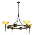 thumbnail image 3 of Meyda Tiffany 130163 Kuberic 4 Light 49" Wide Chandelier - Bronze, 3 of 5