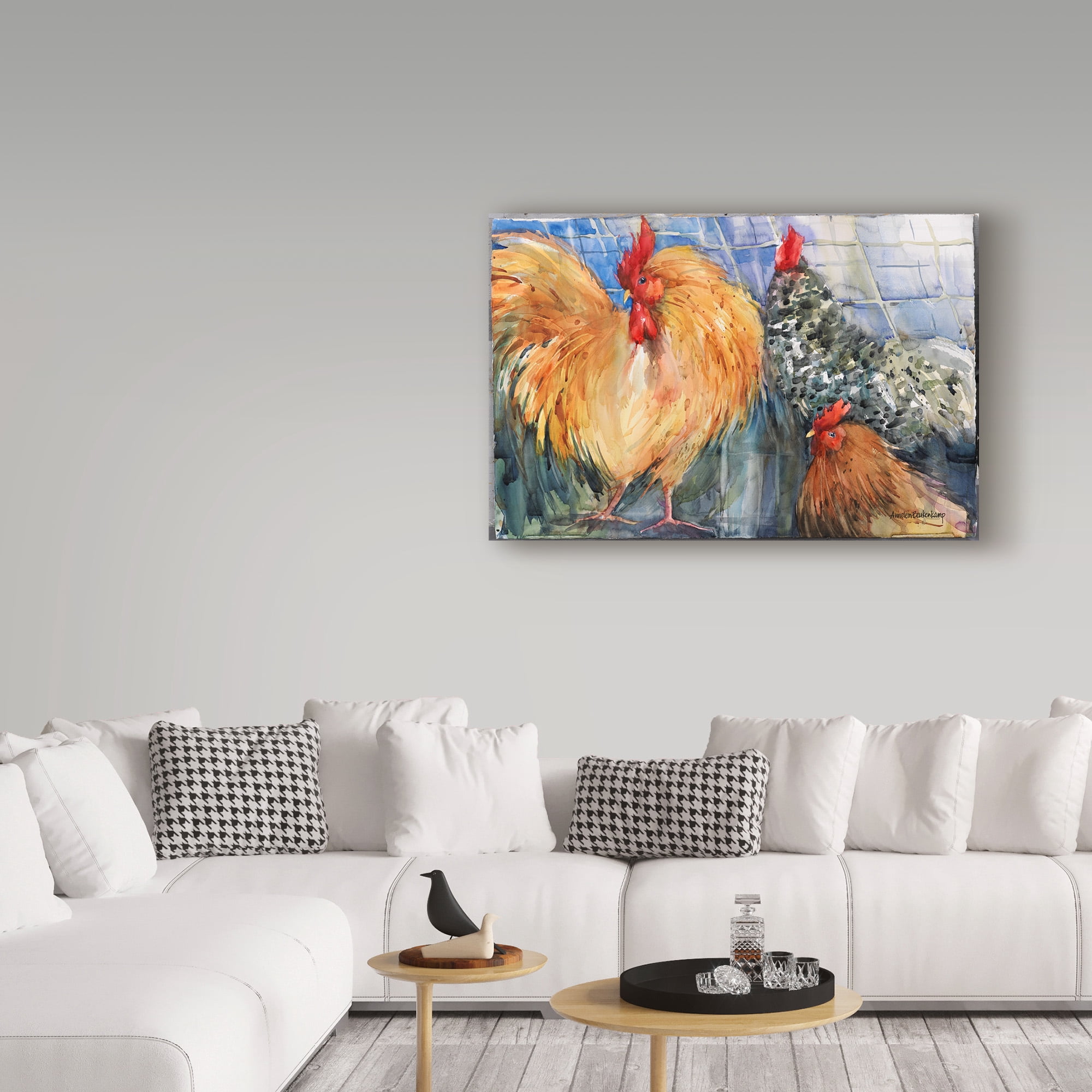 Trademark Fine Art 'Three Crowns' Canvas Art by Annelein Beukenkamp