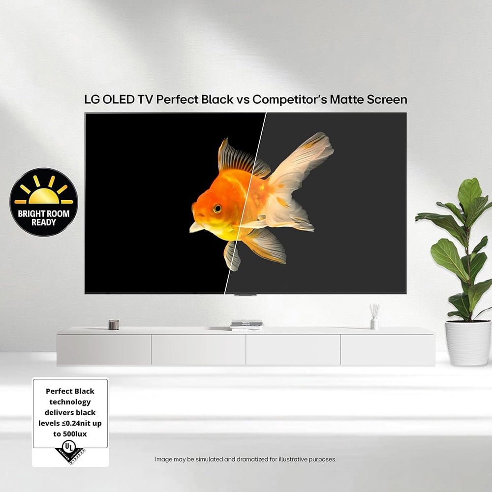 LG 77 Inch G5 Series OLED evo 4K UHD webOS TV with One Wall Design (2025) OLED77G5WUA Bundle with 4 YR CPS Extended Warranty, 2x 6FT HDMI Cable and Deco Gear Home Theater Beginner's Guide