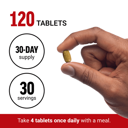 Test X180 Multivitamin for Men Plus Testosterone Support with All 13 Essential Vitamins, for Muscle, Strength, Men’s Health, and Performance, Daily Multivitamin for Adults, Force Factor, 120 Tablets