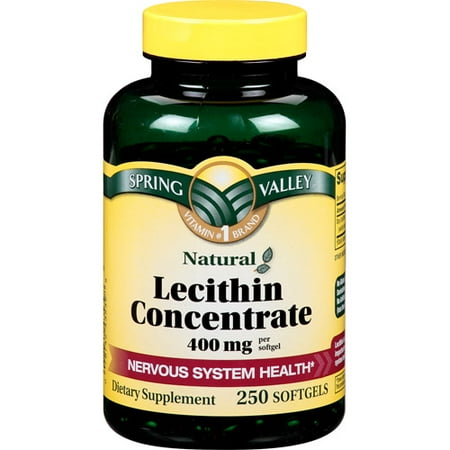 valley lecithin concentrate softgels 400 mg 250 count walmart valley lecithin concentrate softgels 400 mg 250 count walmart