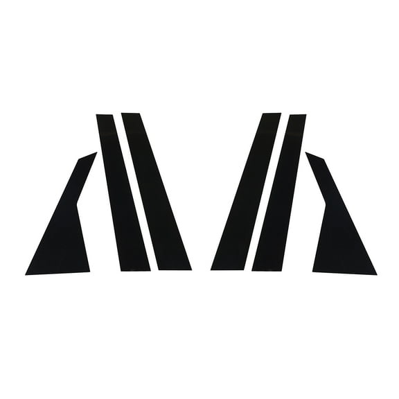 Possbay Window Pillar Posts Door Side Trim Covers Fit for HYUNDAI GENESIS 2015-2022 Sedan