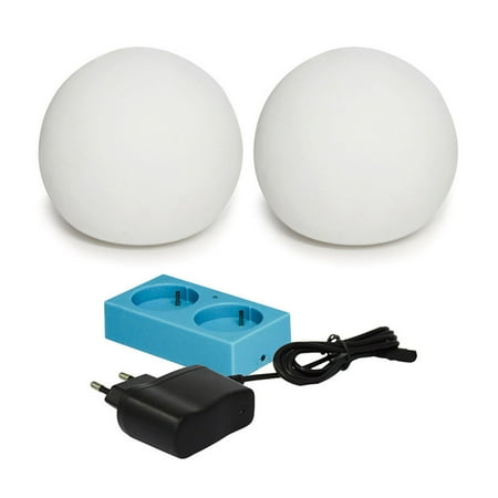 Kokido LUMI Glowb Rechargeable Floating Light Set for Swimming Pools