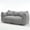 Grey, variant on Lazy Sofa Chairs, Soft beanbag chair with high resilience foam core for two people. The comfortable square recliner sofa is ideal for family members and friends engaged in games, reading, watching TV