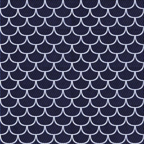 Ahgly Company Machine Washable Indoor Square Transitional Periwinkle Purple Area Rugs, 6' Square