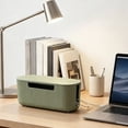 thumbnail image 5 of Desktop Cable Management Box, Sturdy Plastic Power Strip Organizer with Ventilation for Wires, 5 of 6