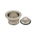 thumbnail image 5 of Westbrass 3-1/2" EZ-Mount Kitchen Sink Waste Disposal Drain Trim Set, Satin Nickel, 5 of 8