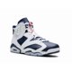 thumbnail image 2 of Ni-k-e Air Jordan 6 Retro Olympic Midnight Navy White Shoe CT8529-164 Men Sz 9-13, 2 of 6