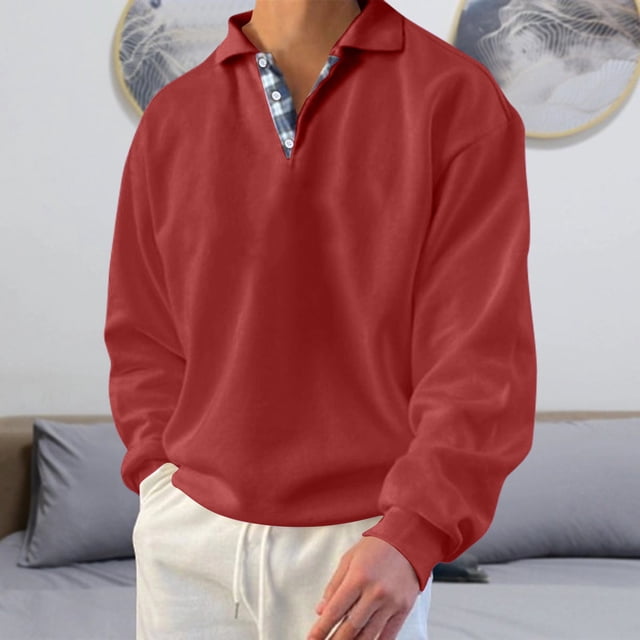 pstuiky manga larga para hombre, Sudadera informal de manga larga con cuello redondo y estampado gráfico para hombre camisetas de hombre xxl