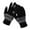 Black, variant on yievot Women's Winter Touch Screen Gloves Plush Lining Warm Hand Fleece Lined Knit Gloves Wavy Print Elastic Cuff Winter Texting Gloves