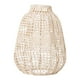 thumbnail image 3 of Pantalla de lámpara colgante tejida, cubierta de farol de techo, lámpara colgante de cuerda de algodón, pantalla de luz para el hogar, cafetería, casa beige, 3 of 8
