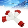 thumbnail image 3 of Conector Industrial, 16a 5 Pin enqueta Prensionante Instreación 380-415V Para Sitos de Construcción, 3 of 7