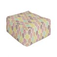 thumbnail image 1 of Autumn Rectangle Pouf, Abstract Colorful Fall Season Elements Leaves Floral Illustration Botany Art, Under Desk Foot Stool for Living Room Office with Cover, 25", Cream Multicolor, by Ambesonne, 1 of 4