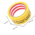 thumbnail image 2 of HINTRMENT Electrostatic Warning Tape Yellow Safety Caution Tape Roll with Strong Adhesion for Industry, 2 of 8