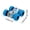 Blue, variant on Blue Children Inertial Stunt Car Double Side Flip Vehicle With Rubber Tires Plastic Toy For Boys Girls Push Back And Forward