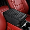 QHUDLV Burgundy Car Goodies Car Heightened Storage Armrest Box Pad ...