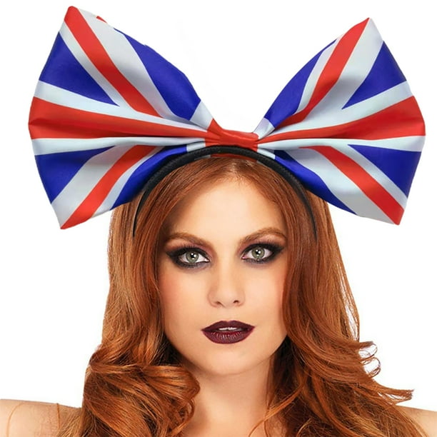Queens Platinum Jubilee Union Jack Flag Headband 70 Years Anniversary