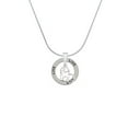 thumbnail image 2 of Delight Jewelry Silvertone Moose in Heart - Live Ring Charm Necklace, 18", 2 of 4