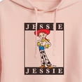thumbnail image 3 of Toy Story 4 - Type Block Jessie - Juniors Cropped Pullover Hoodie, 3 of 5