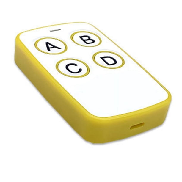 Control Remoto de Copia Automática de 300-868 MHz, Abridor de Puerta de Garaje Eléctrico, Duplicador de Código de Clonación, Transmisor de 4 Llaves C
