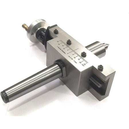 

Assorts Taper Turning Attachment With Live Revolving Center For Turning Tapers On Lathe Machine (Morse Taper MT1)