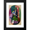thumbnail image 2 of Georges Valmier 11x14 Black Modern Framed Museum Art Print Titled - Fugue (1920), 2 of 5