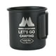 thumbnail image 4 of Taza de camping de 300 ml, de aleación de aluminio, para té, cerveza y café, ligera para exteriores, 4 of 4