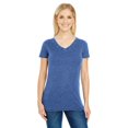 thumbnail image 1 of Threadfast Ladies' Vintage Dye Short-Sleeve V-Neck T-Shirt, 1 of 3