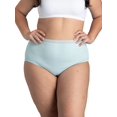 thumbnail image 3 of Fit for Me by Fruit of the Loom Women's Plus Size Brief Underwear, 10-Pack, 3 of 5