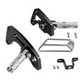 thumbnail image 4 of jinwen 2Pcs Motorcycle Rear Foot Pegs Aluminum Pedals Rest for Klx230 Black, 4 of 9