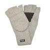 Dorfman Pacific Men's Wool Convertible Fingerless Gloves and Mittens