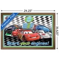 thumbnail image 3 of Disney Pixar Cars 2 - International Racers Wall Poster, 14.725" x 22.375", Framed, 3 of 3