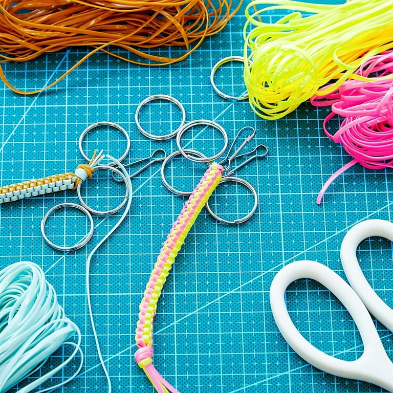 31 Color Lanyard String Kit, Gimp String for Bracelets Boondoggle