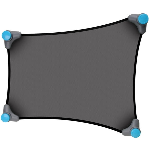 Munchkin Brica Stretch pour s'adapter au pare-soleil de fenêtre de voiture, aide à bloquer les rayons UVA/UVB, noir
