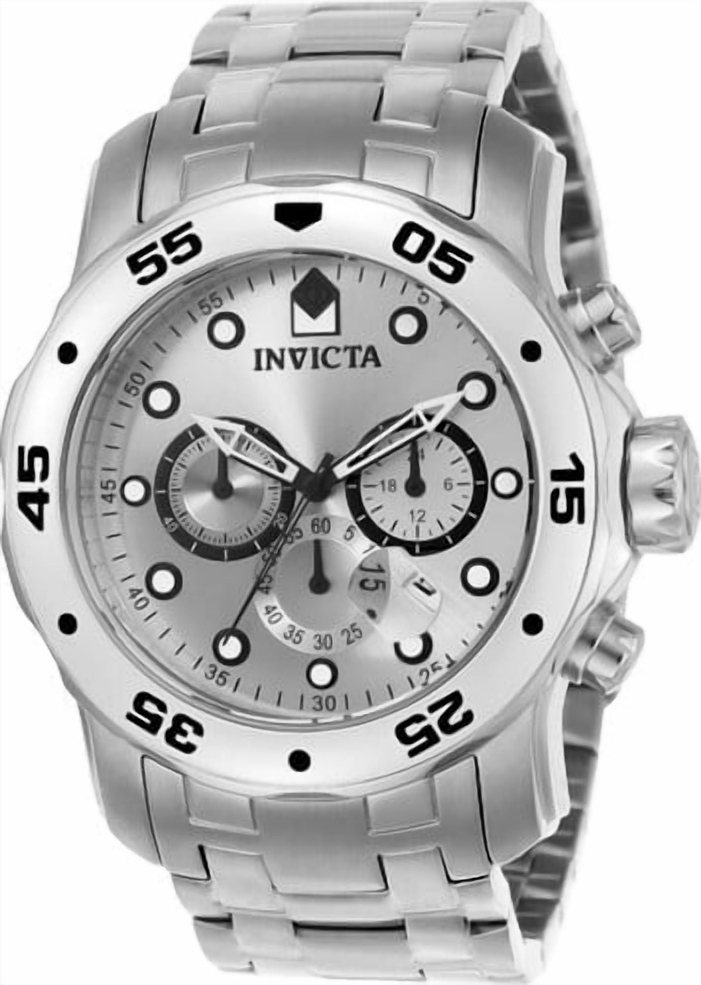 Invicta Men's 0073 Pro Diver Collection Chronograph 18k Gold-Plated Watch