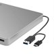 thumbnail image 5 of 2025 External 3D Blu Ray DVD Drive,USB 3.0 and Type-C Blu Ray CD DVD Drive Player Ultra Slim Slot-in CD DVD Burneru, 5 of 5