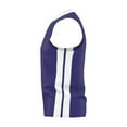thumbnail image 2 of Alleson Athletic 538J Mens Single Ply Basketball Jersey - Purple White, 2 of 3