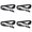 Black 4PCS, variant on Trimmer Strap For Weedeater Leaf Blower EGO Single Shoulder Padded Harness Strap, 120 cm,Black 1PCS
