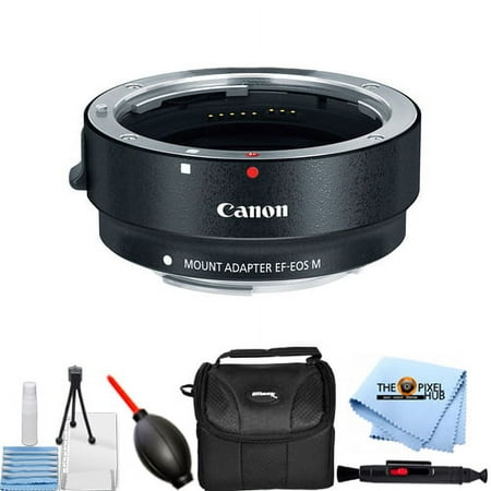 Image of Canon EF-M Lens Adapter for Canon EF / EF-S Lenses - 5PC Accessory Bundle