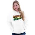thumbnail image 4 of Earth Day Go Green Reuse Recycle Unisex Plus Fleece Graphic Hoodie Brisco Brands 2X, 4 of 5